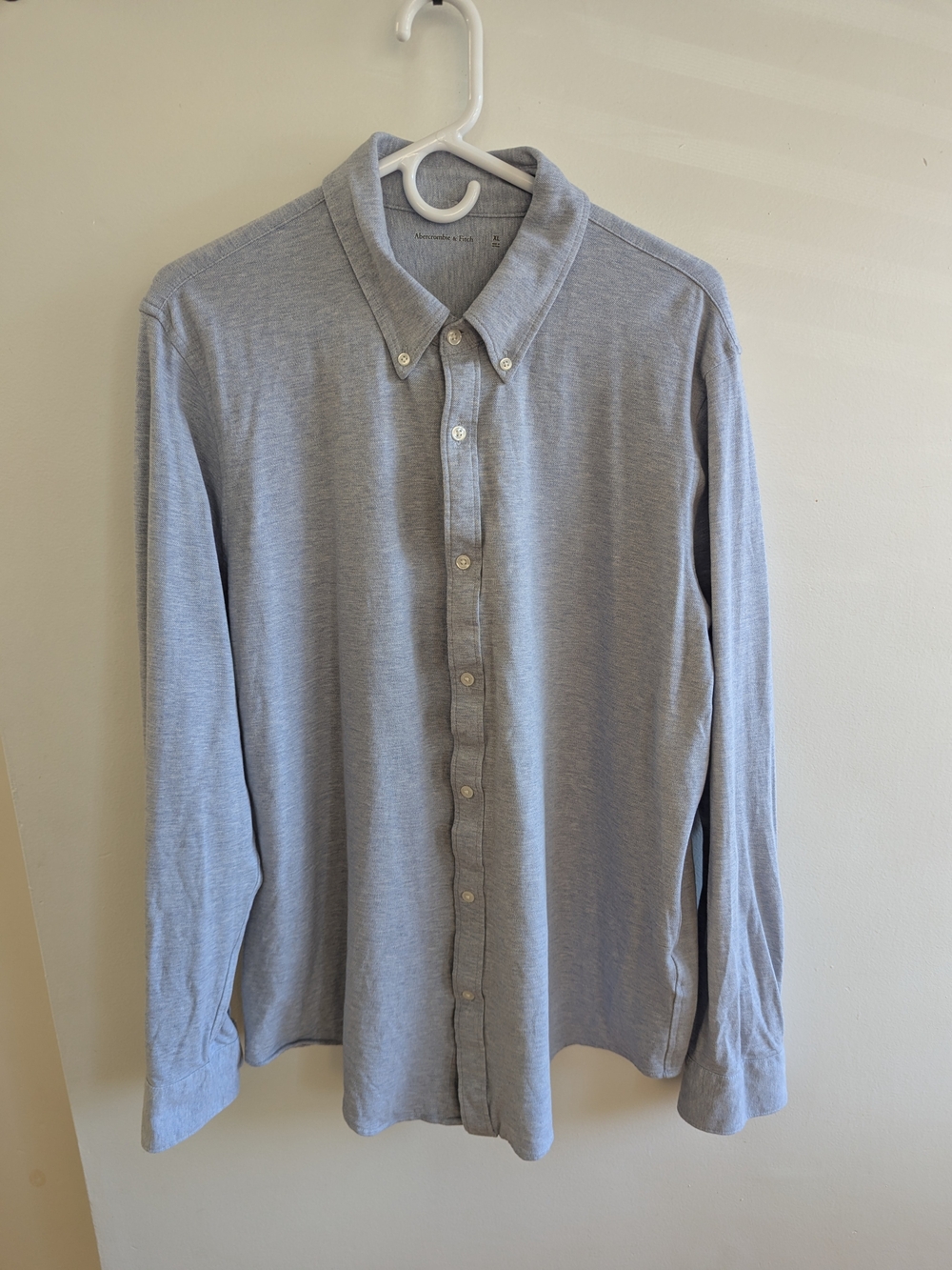 Abercrombie & Fitch Men’s XL Blue Button Down Shirt